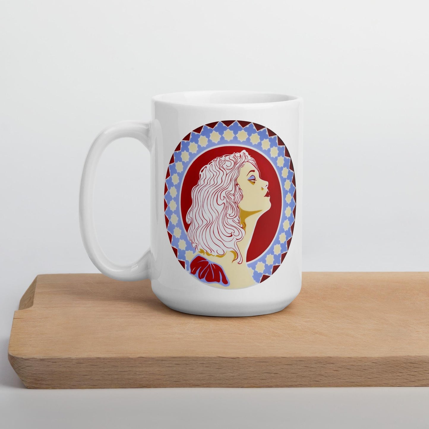 Mujer Gráfica II Art Print Mug