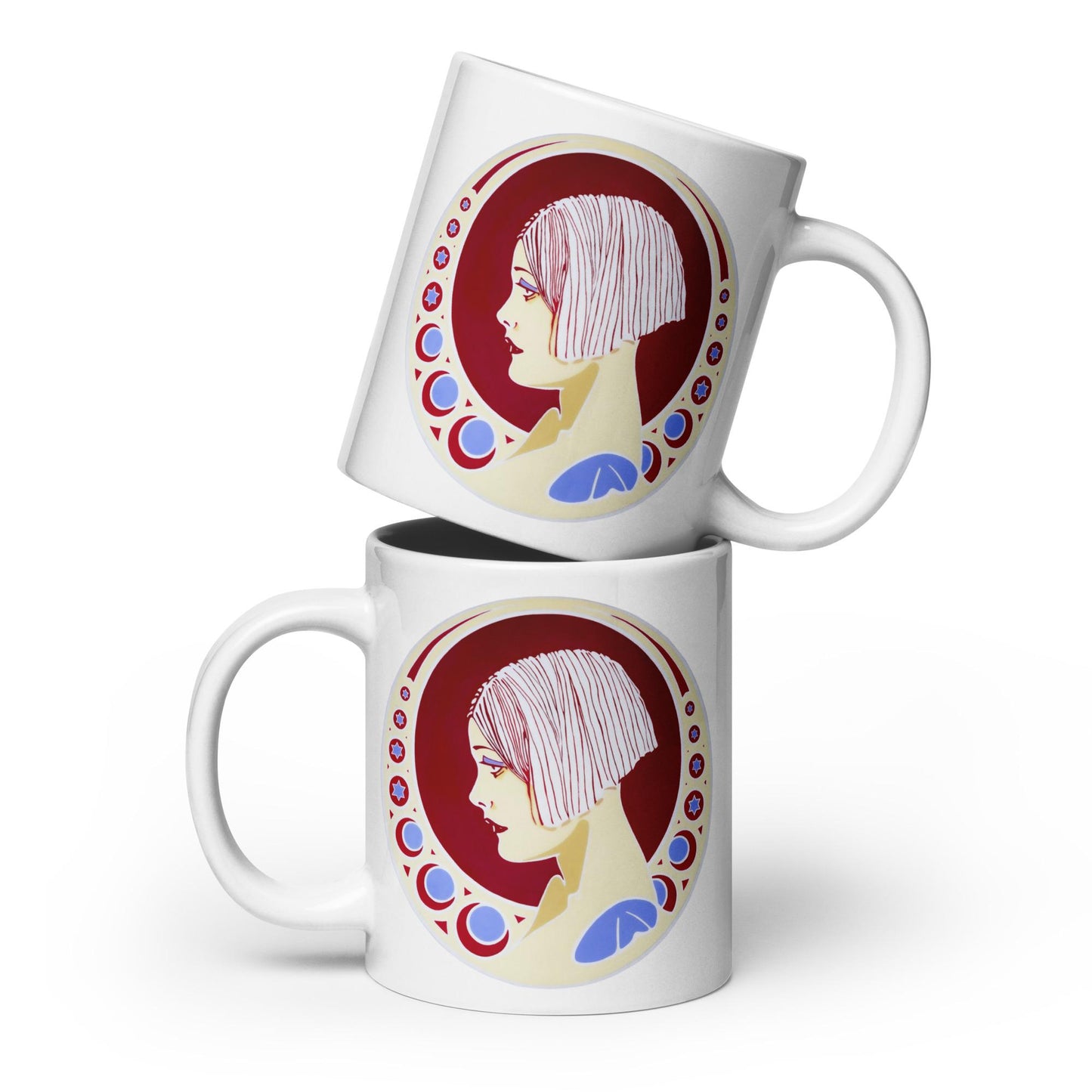 Mujer Gráfica I Art Print Mug