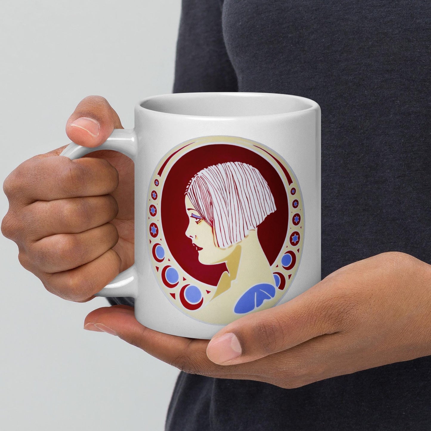Mujer Gráfica I Art Print Mug