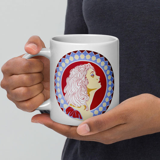 Mujer Gráfica II Art Print Mug