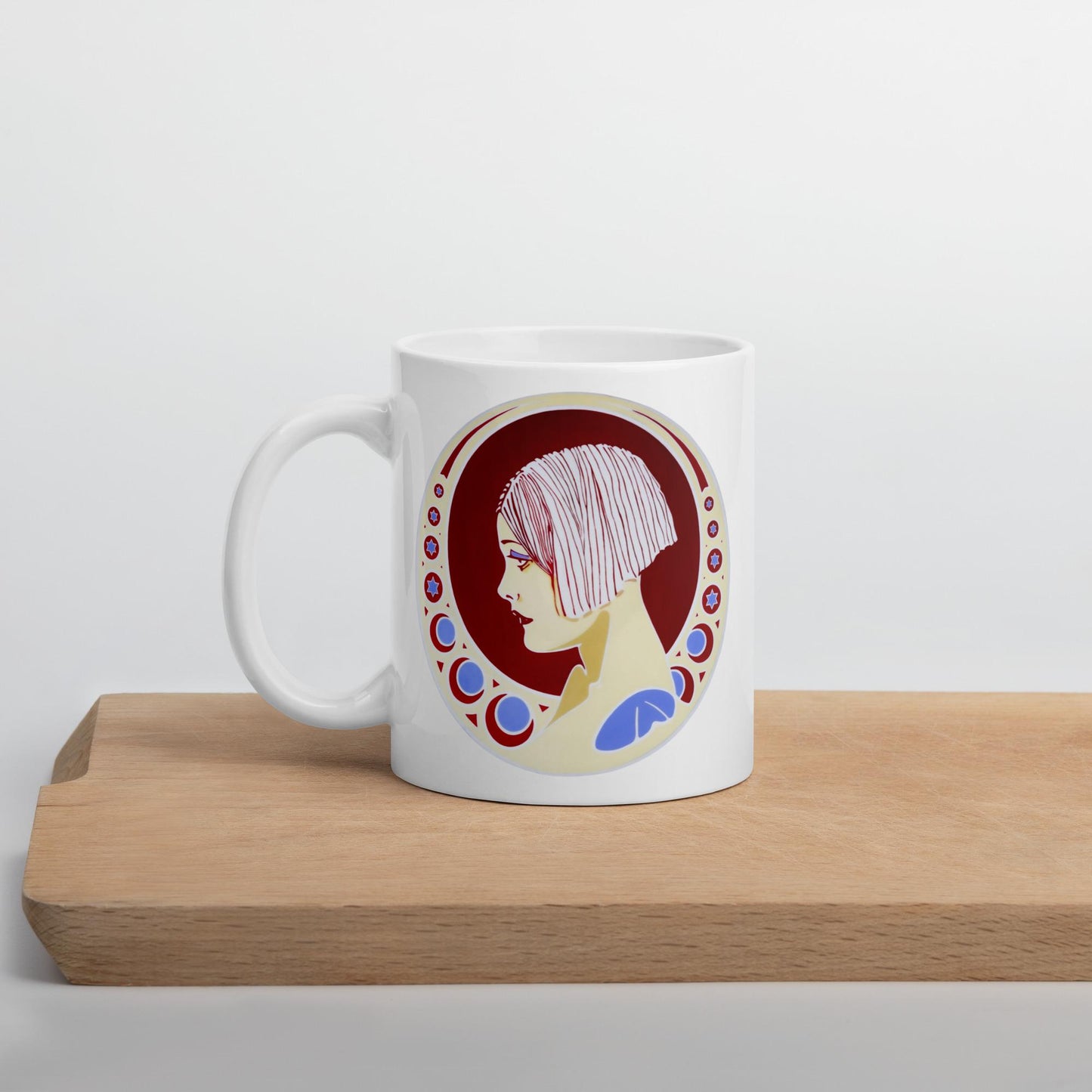 Mujer Gráfica I Art Print Mug