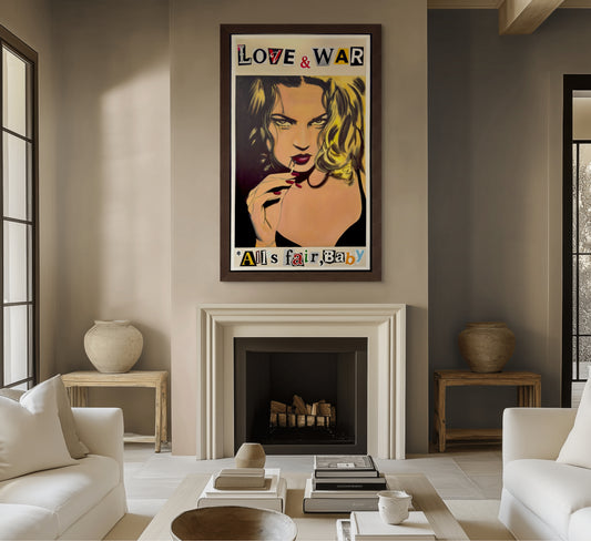 All's Fair, Baby Fine Art Print