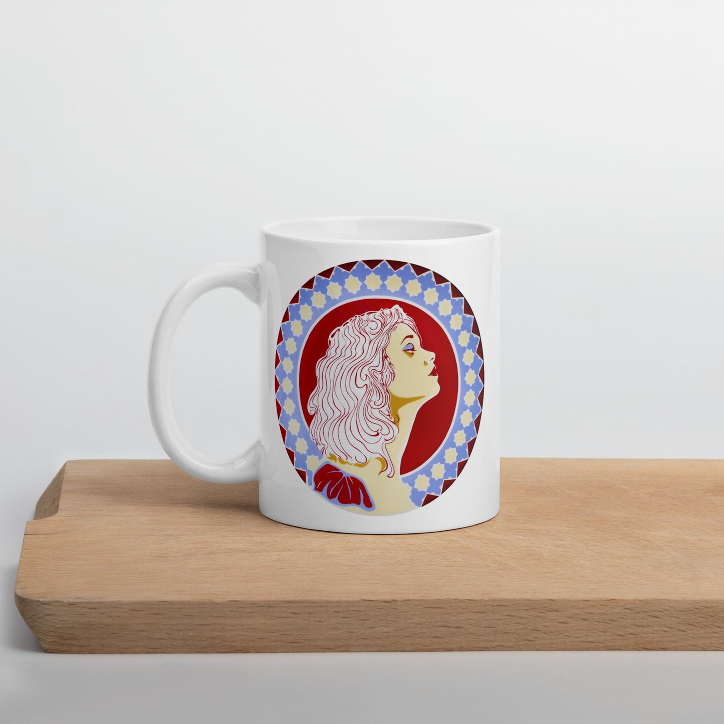 Mujer Gráfica II Art Print Mug