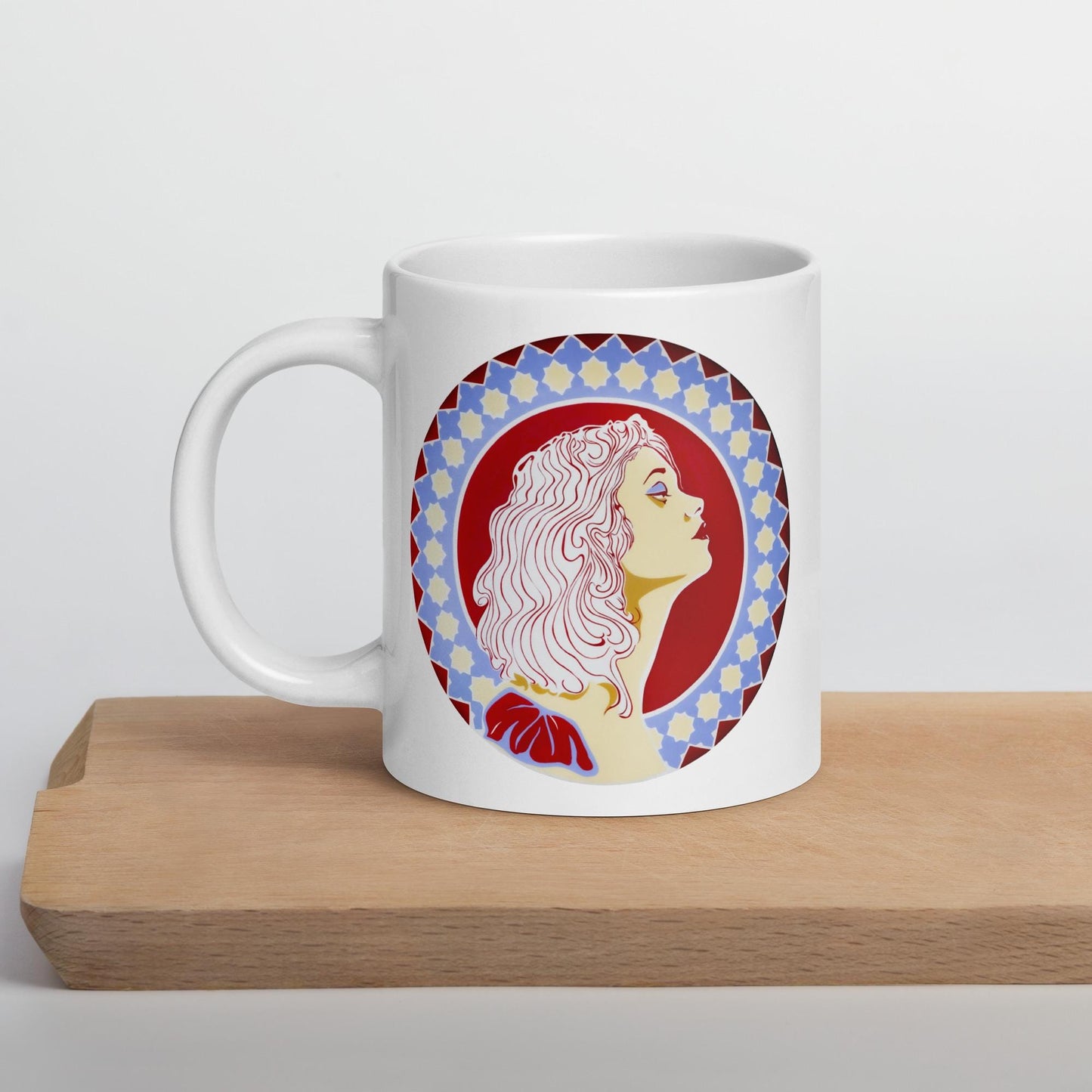Mujer Gráfica II Art Print Mug