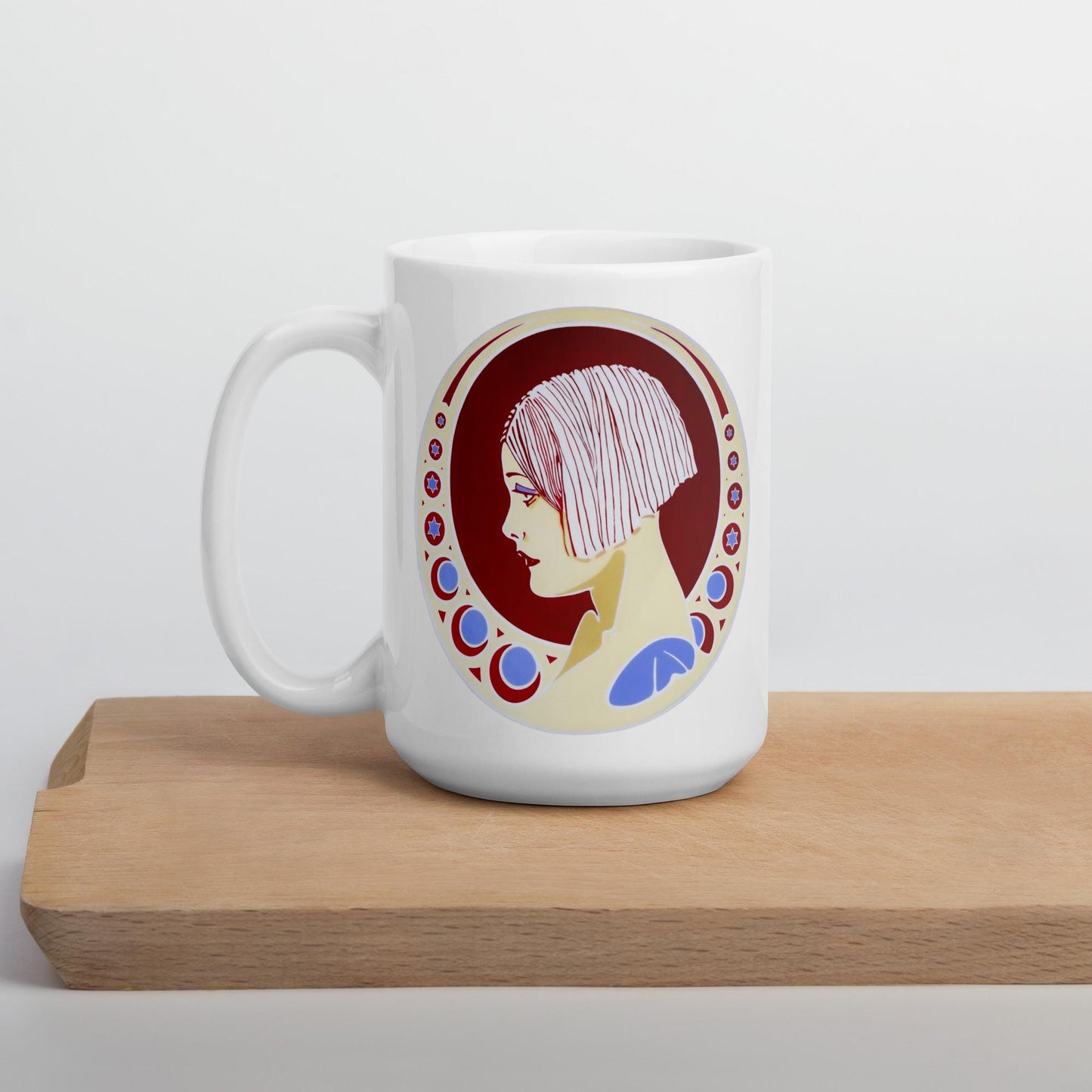 Mujer Gráfica I Art Print Mug